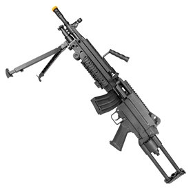 Rifle de Airsoft Suporte AEG LMG M249 Light – Rossi